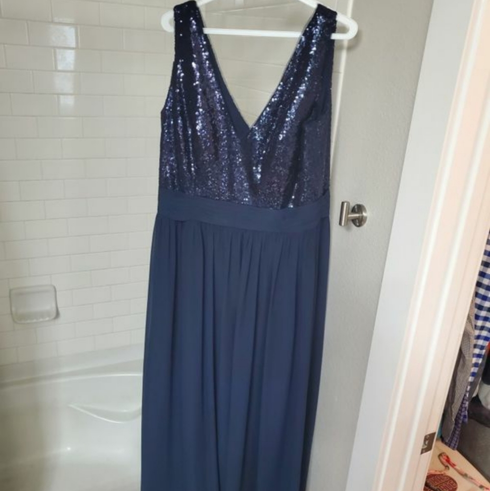 Navy Blue Gown